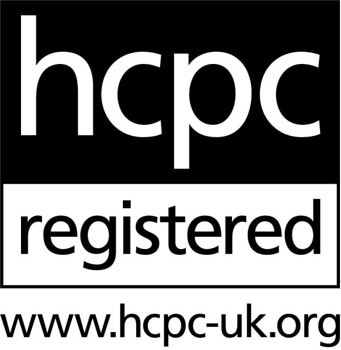 HCPC Registered. Health and Care Professions Council.